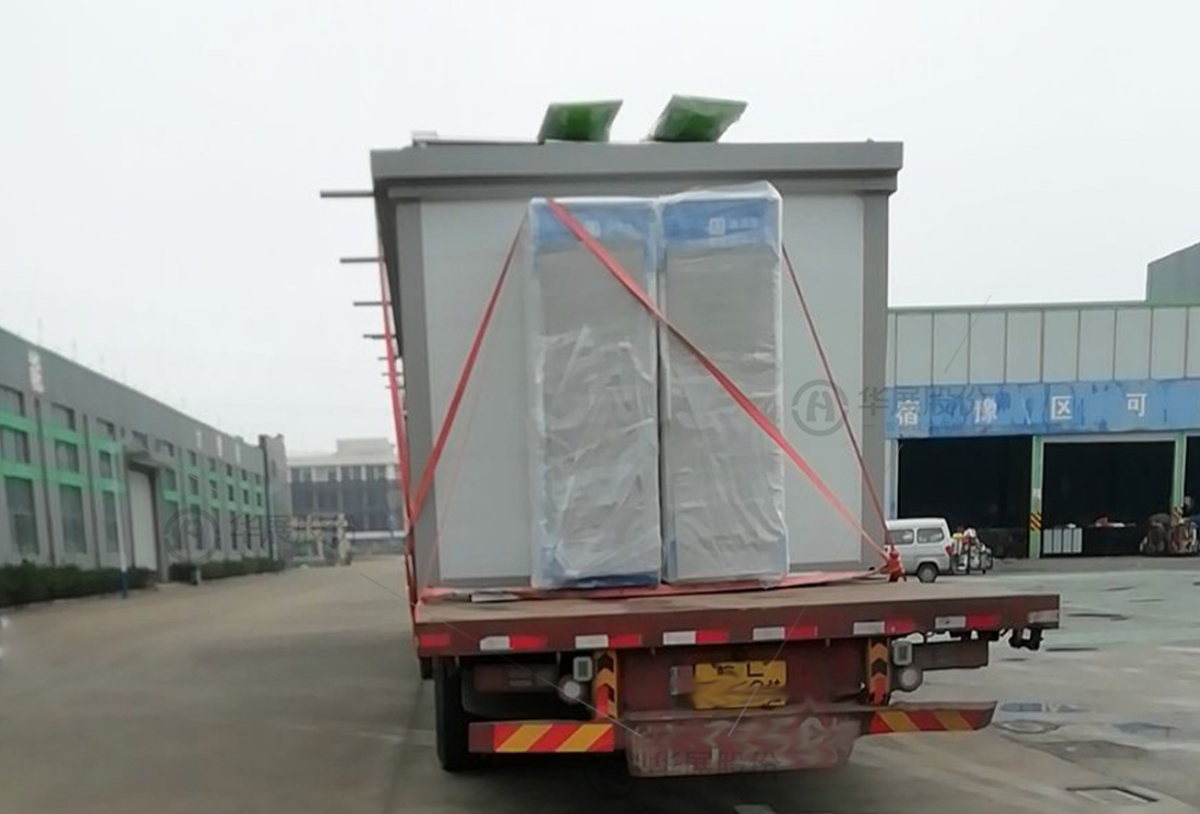 鹽城垃圾分類投放站，四分類垃圾房，智能分類垃圾房，垃圾分類箱房
