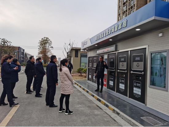 華展貓先生，智能垃圾分類收集房，垃圾分類房廠家