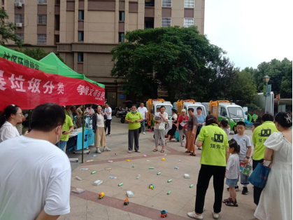 貓先生垃圾分類，項目運營，垃圾分類宣導(dǎo)活動，垃圾分類志愿活動