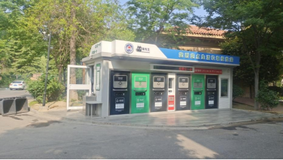 貓先生智能垃圾房，生活垃圾投放站，定時定點垃圾回收站生產(chǎn)廠家