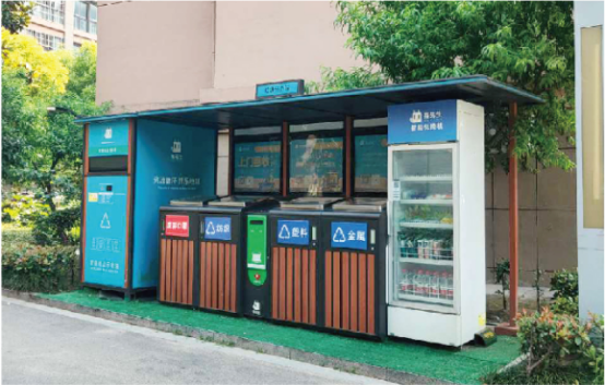 貓先生智能垃圾分類亭價格，定時定點垃圾收集點 ，垃圾亭生產(chǎn)廠家