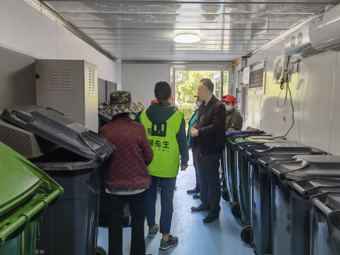 智能分類垃圾房，清潔小屋，垃圾分類收集站生產廠家